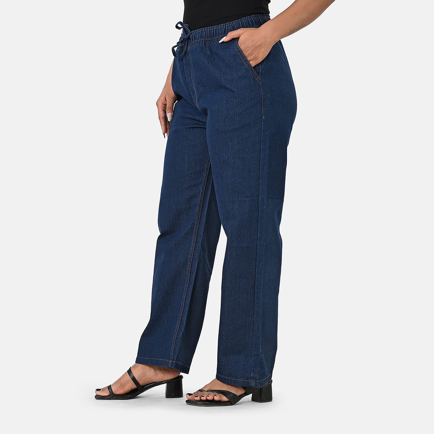 Styled By Tencil Denim Patterned Jean and Pant/Trouser 