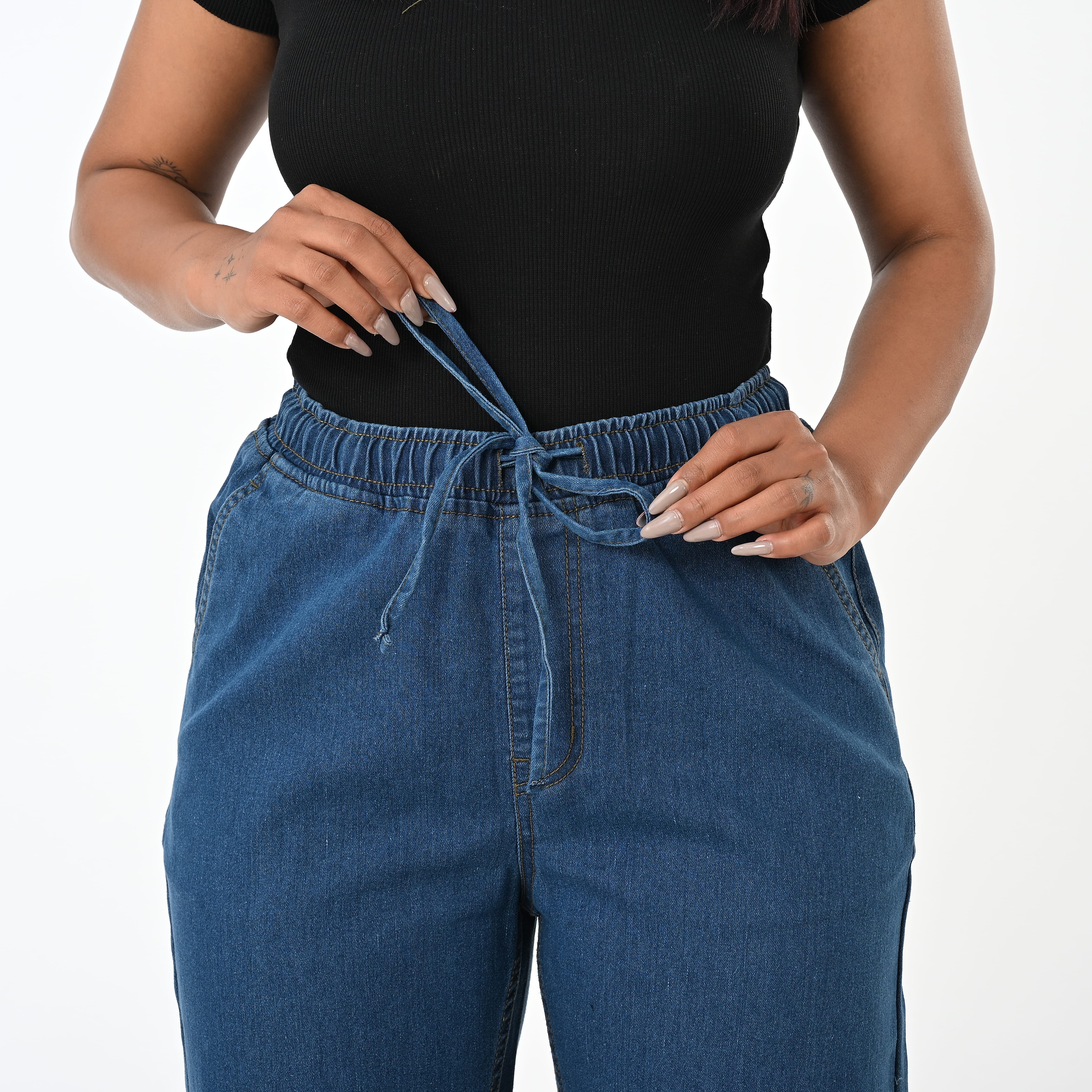 Styled By Tencil Denim Patterned Jean and Pant/Trouser 