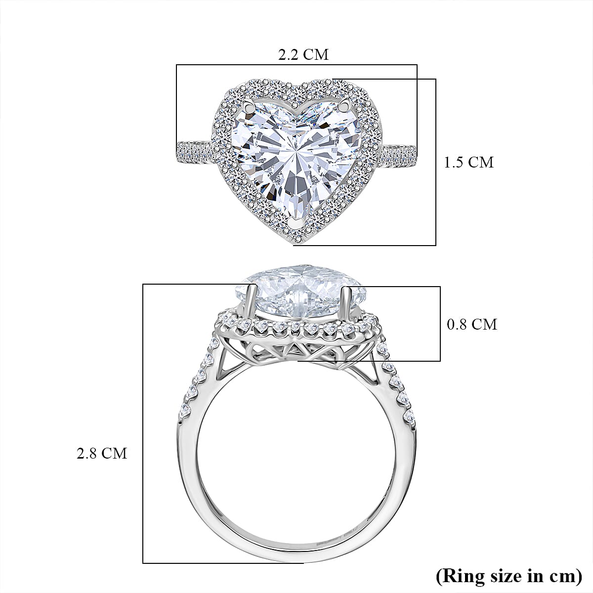 First Time Ever- Luxuriant 950 Platinum IGI Certified Lab Grown Diamond (VS-EF) Ring 5.52 Ct, Platinum Wt. 6.99 Gms.