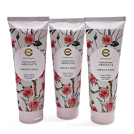 Elizabeth Grant Torricelumn Absolute French Rose Body Cream - Buy 1 Get 2 Free