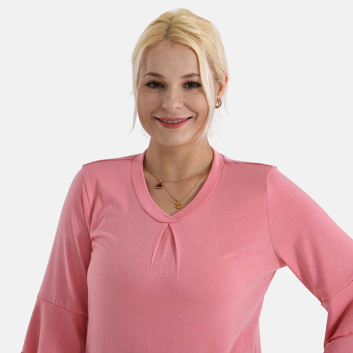 & Maisi Solid Blouse 