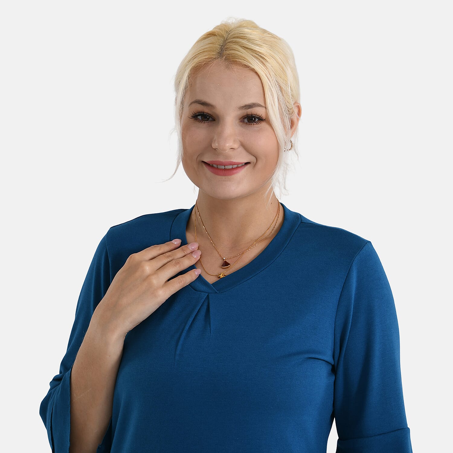 & Maisi Solid Blouse 