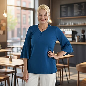 https://tjcuk.sirv.com/Products/82/7/8278468/Maisi-Solid-Blouse-Size-XL-Blue-Pink_8278468_1.jpg?w=342&h=342