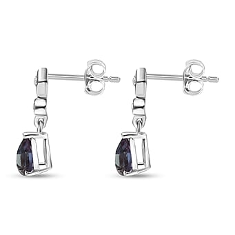 https://tjcuk.sirv.com/Products/82/7/8278889/Luxuriant-Lab-Grown-Alexandrite-White-Zircon-Dangling-Earring-in-Rhodi_8278889_3.jpg?w=342&h=342