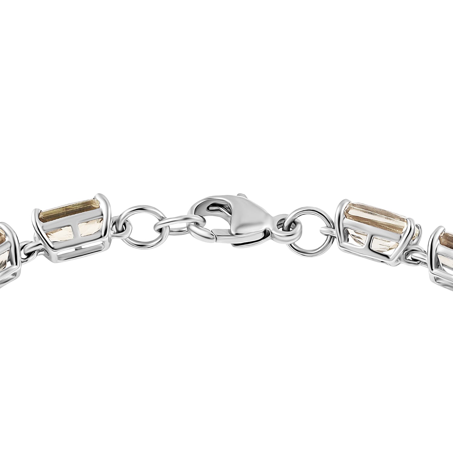 RHAPSODY 950 Platinum AAAA Turkizite Cluster Bracelet (Size - 7.5)  15.76 Ct, Platinum Wt. 8.73 Gms