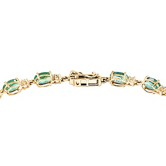 https://tjcuk.sirv.com/Products/82/7/8278982/Luxoro-9K-Yellow-Gold-AAA-Emerald-Lab-Grown-Diamond-GH-SI-Cluster-Brac_8278982_3.jpg?w=342&h=342