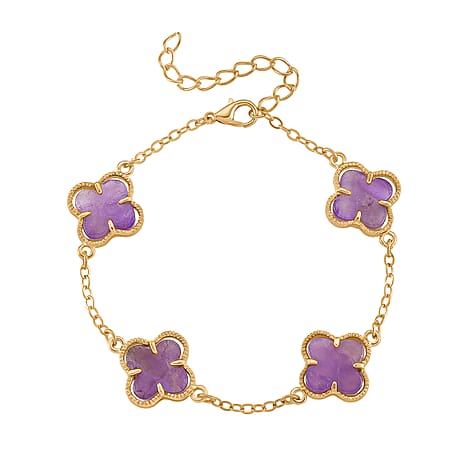 African Amethyst Fancy Bracelet (Size - 7.5)  1.200  Ct.