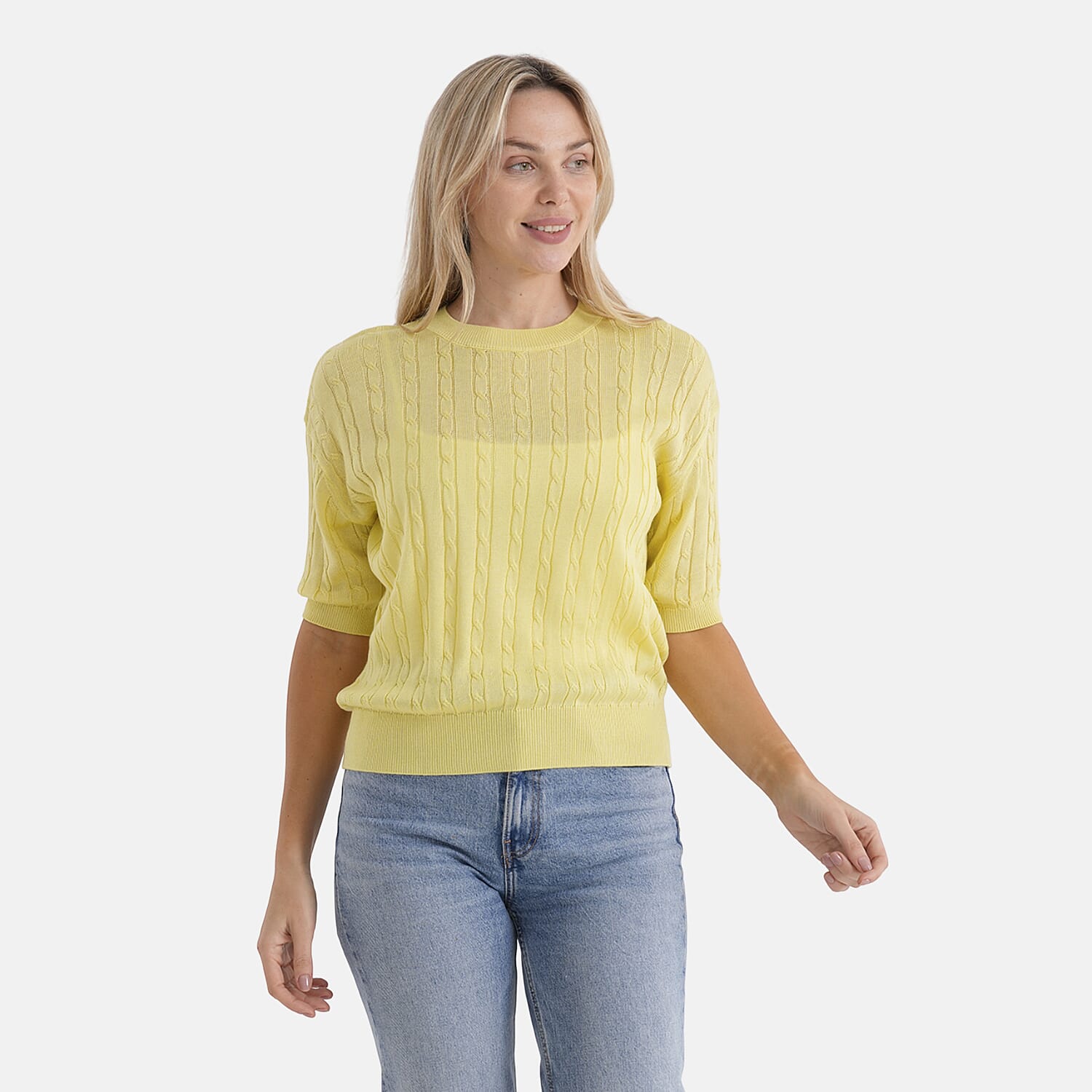 & Maisi Acrylic Patterned Jumper