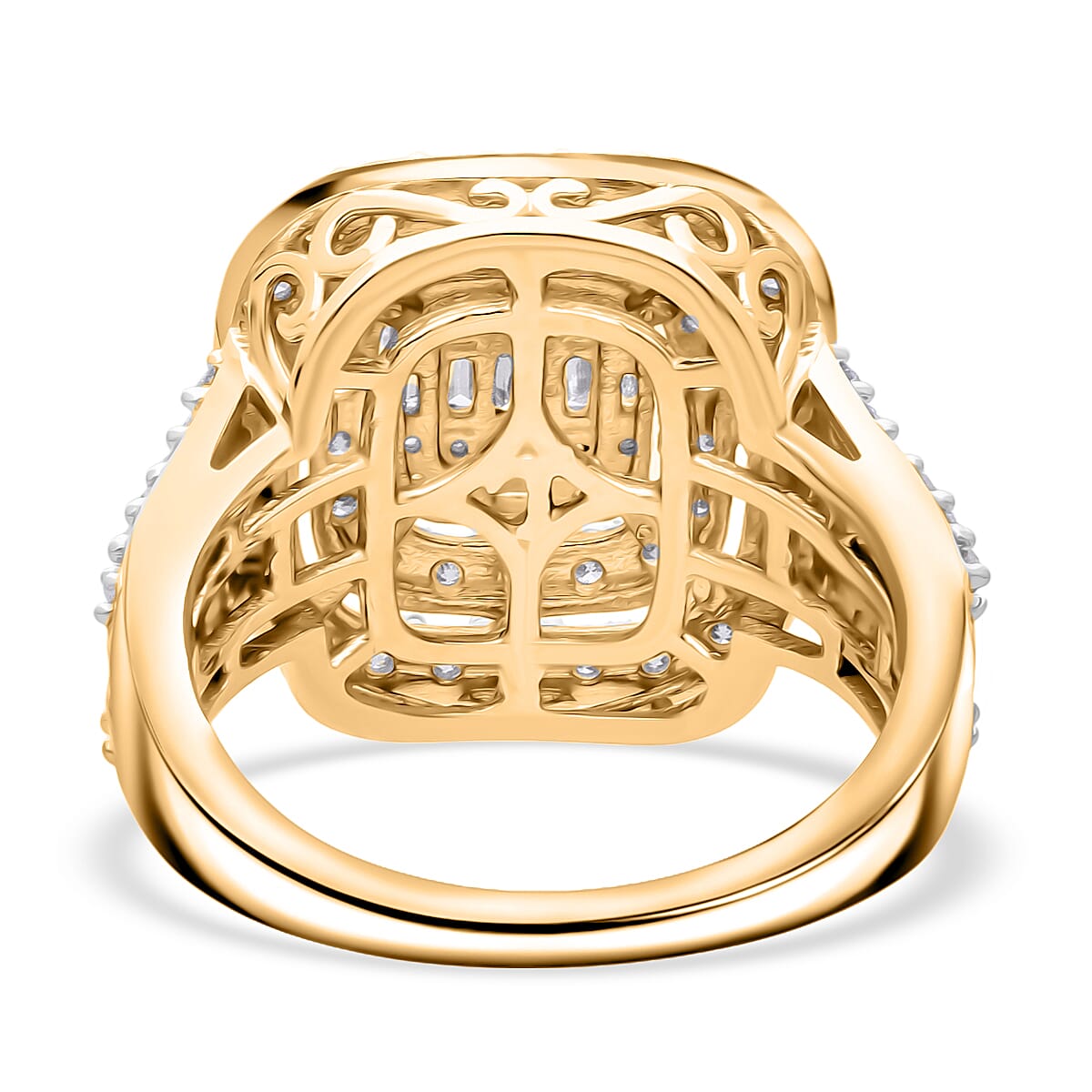 LUXURIANT 2 Ct. Lab Grown Diamond Cluster Ring