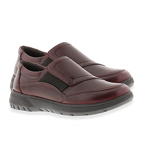 DR KELLER Ladies Shoe (Size - 3) - Burgundy