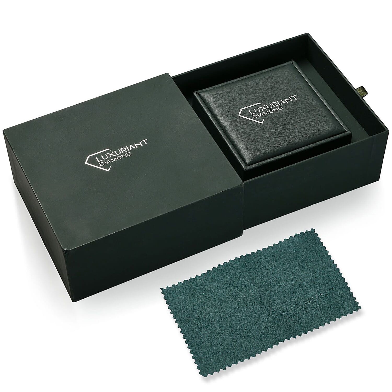 Luxuriant 950 Platinum IGI Certified Lab Grown Diamond (VS-EF) Ring 1.51 Ct, Platinum Wt. 4.16 Gms.