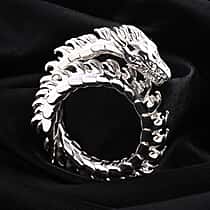 Bali Legacy Sterling Silver Bracelet (Size 7.5) with Dragon Head Clasp, Silver Wt. 58.30 Gms.
