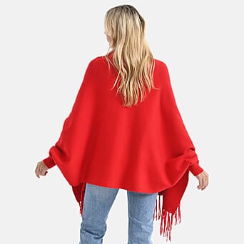 https://tjcuk.sirv.com/Products/82/8/8280530/Maisi-Acrylic-Patterned-Poncho-Size-One-Size-Red-Pink_8280530_1.jpg?w=342&h=342