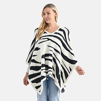 https://tjcuk.sirv.com/Products/82/8/8280557/Maisi-Acrylic-Patterned-Poncho-Size-One-Size-Beige-Black-Pink_8280557_3.jpg?w=342&h=342