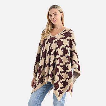 https://tjcuk.sirv.com/Products/82/8/8280558/Maisi-Acrylic-Patterned-Poncho-Size-One-Size-Red-beige-Pink_8280558_2.jpg?w=342&h=342