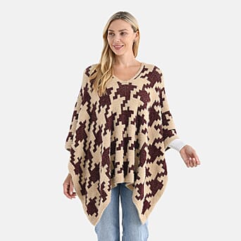 https://tjcuk.sirv.com/Products/82/8/8280558/Maisi-Acrylic-Patterned-Poncho-Size-One-Size-Red-beige-Pink_8280558_3.jpg?w=342&h=342