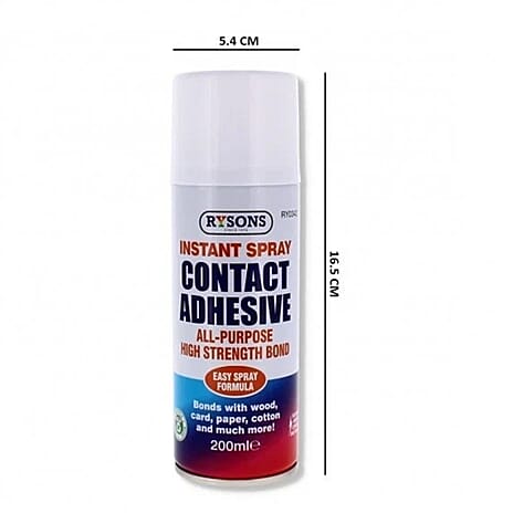 Instant Spray Contact Adhesive - 200ml