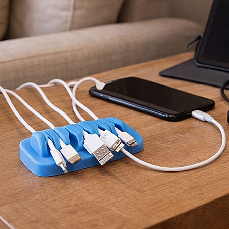 Compact and Weighted Cable Organiser for Office & Home