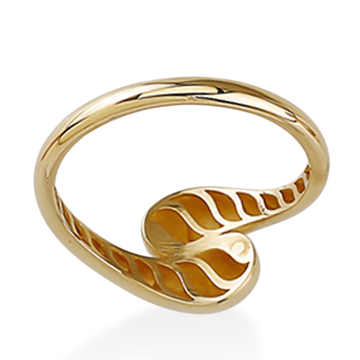 Designer Inspired - 9K Yellow Gold Ring Gold Wt 1.29 Gms