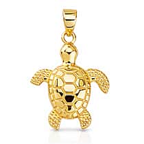 Close Out Deal - 9K Yellow Gold Turtle Pendant