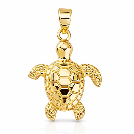 Close Out Deal - 9K Yellow Gold Turtle Pendant 1,20 gram