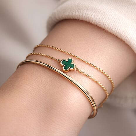 Designer Inspired Close Out - 9K Yellow Gold Bracelet (Size 7.5)