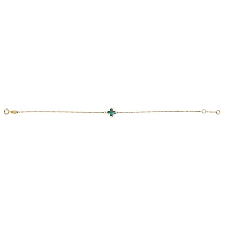 Designer Inspired Close Out - 9K Yellow Gold Malchate Bracelet (Size 7.5)