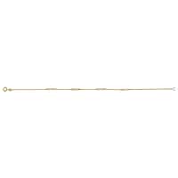 Close Out Deal - 9K Yellow Gold Infinity Bracelet (Size 7.5) with Spring Ring Clasp