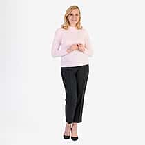 Pure And Natural Acrylic Cashmillon Jumper (Size - 14-16) - Pink