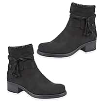 Emma Stockholm Women's Ankle Boot (Size 4) - Black