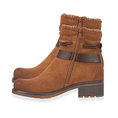 Emma Stockholm Women's Ankle Boot (Size 7) - Camel