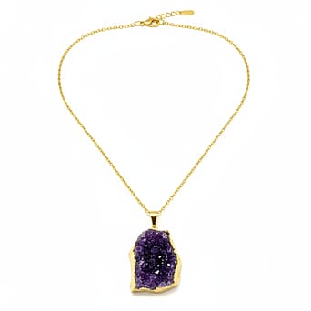https://tjcuk.sirv.com/Products/82/8/8281369/Amethyst-Geode-Pendant-in-Yellow-Gold-Plated-15-00-Ct_8281369.jpg?w=342&h=342