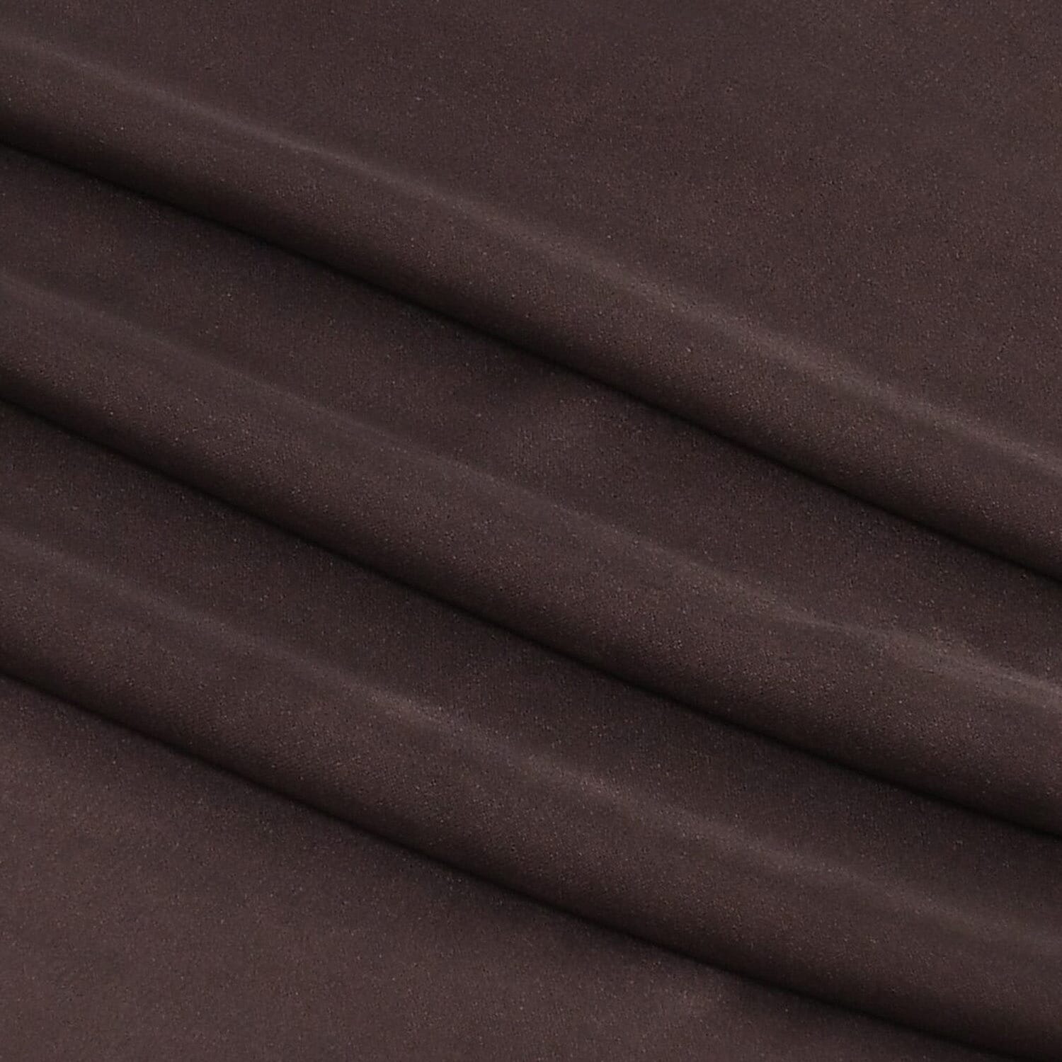 Super Soft Oversize Satin Embroidery Scarf (180 x 80 cm) - Coffee