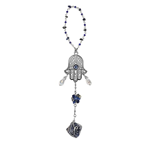 Hanging Decoration (Size - One Size) - Blue & Silver