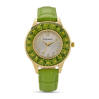 https://tjcuk.sirv.com/Products/82/8/8282694/Strada-Green-Color-Murano-Glass-Watch-Pure-Natural-Leather-Standard-3-_8282694.jpg?w=342&h=342