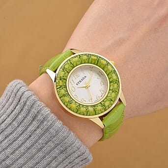 https://tjcuk.sirv.com/Products/82/8/8282694/Strada-Green-Color-Murano-Glass-Watch-Pure-Natural-Leather-Standard-3-_8282694_1.jpg?w=342&h=342