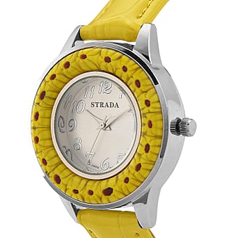 https://tjcuk.sirv.com/Products/82/8/8282712/Strada-Yellow-Color-Murano-Glass-Watch-Pure-Natural-Leather-Standard-3_8282712_2.jpg?w=342&h=342