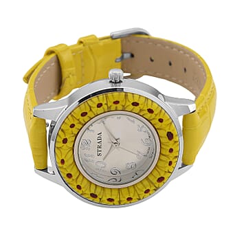 https://tjcuk.sirv.com/Products/82/8/8282712/Strada-Yellow-Color-Murano-Glass-Watch-Pure-Natural-Leather-Standard-3_8282712_3.jpg?w=342&h=342