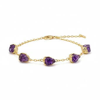 https://tjcuk.sirv.com/Products/82/8/8282825/African-Amethyst-Ruff-Cut-Bracelet-Size-7-1-5-Ext-in-Yellow-Gold-Plate_8282825.jpg?w=342&h=342