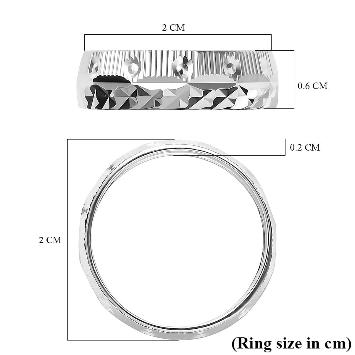 Sterling Silver Band Ring