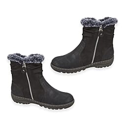 Emma Hazel Winter Boot With Faux Fur Trim