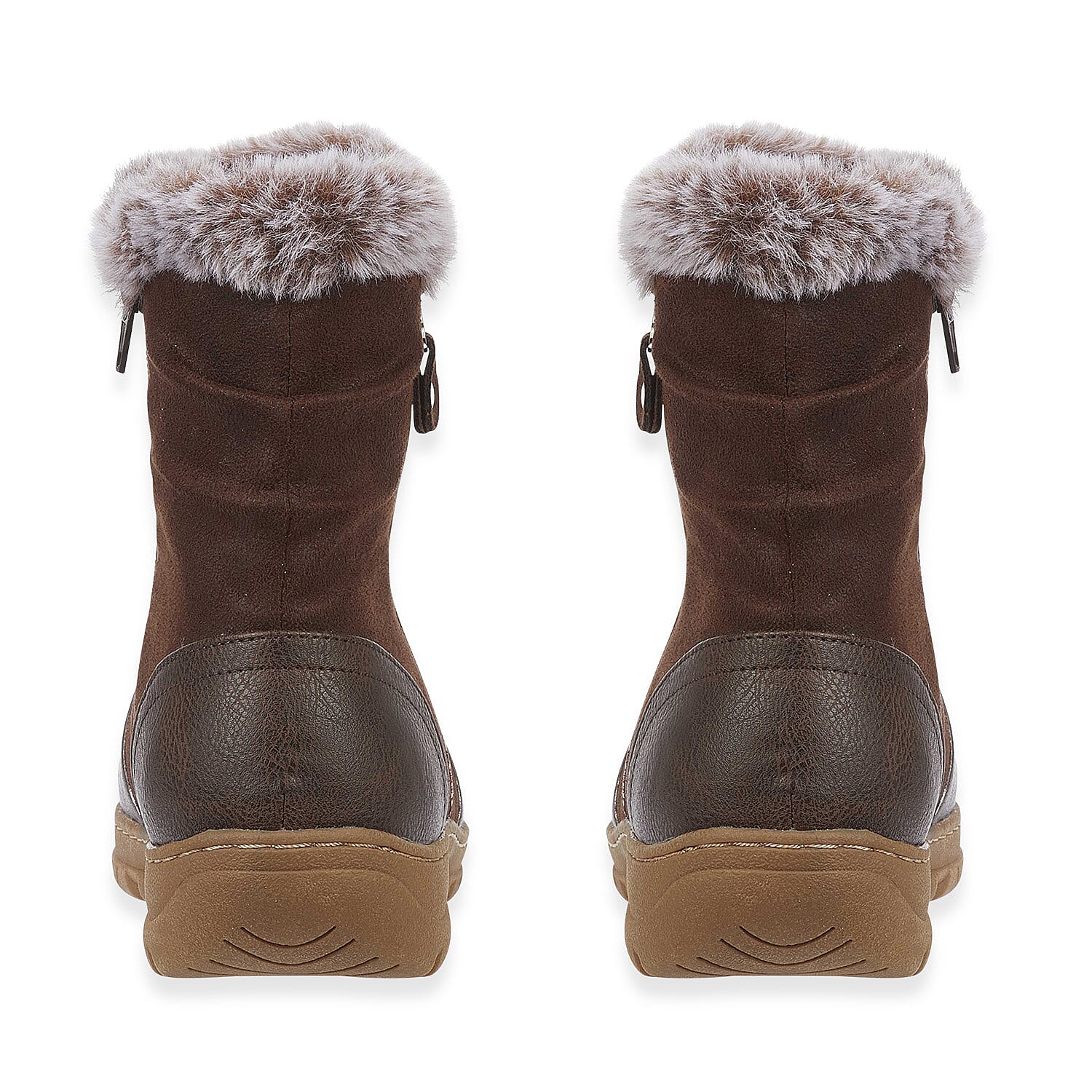 Emma Hazel Winter Boot With Faux Fur Trim