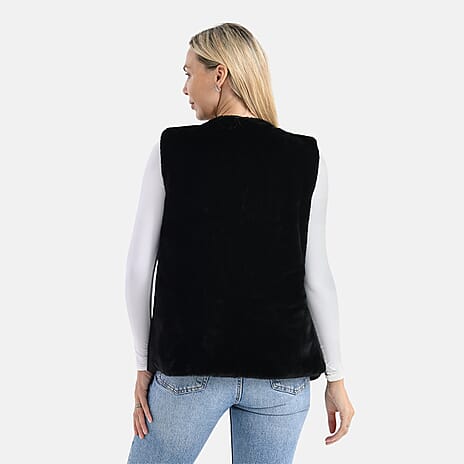 - Maisi Solid Gilet  - Black