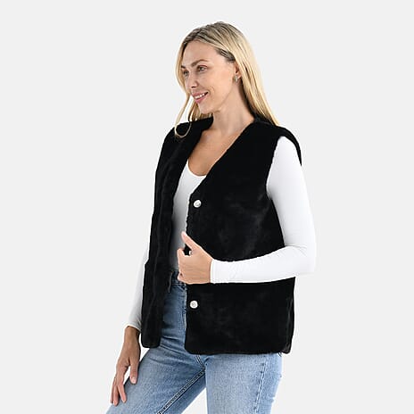 - Maisi Solid Gilet  - Black