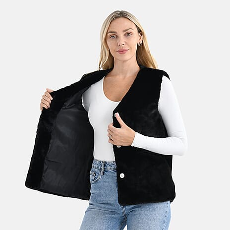 - Maisi Solid Gilet  - Black