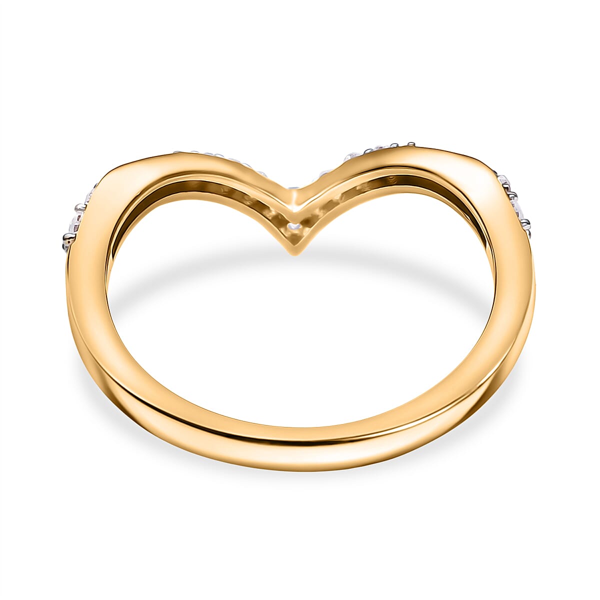 Luxuriant Lab Grown Diamond Half Eternity Band Ring