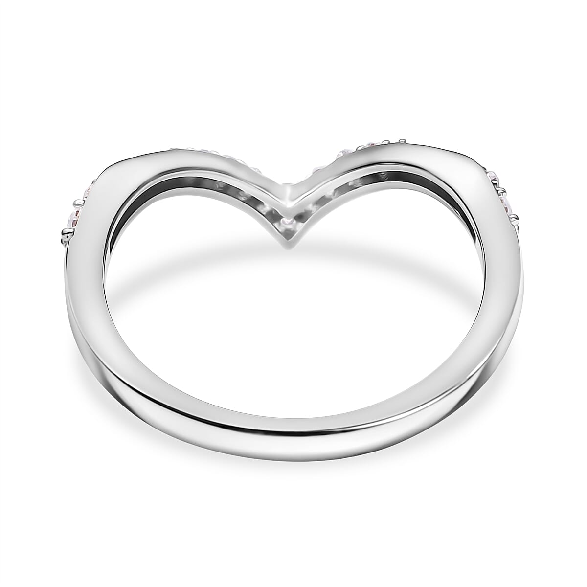 Luxuriant Lab Grown Diamond Half Eternity Band Ring