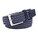 Mens Elastic Casual Weave Belt