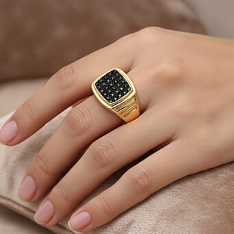 https://tjcuk.sirv.com/Products/82/8/8284409/D-Joy-Black-Diamond-Halo-Ring-in-18K-YG-VermeilSterling-Silver-Silver-_8284409_2.jpg?w=342&h=342