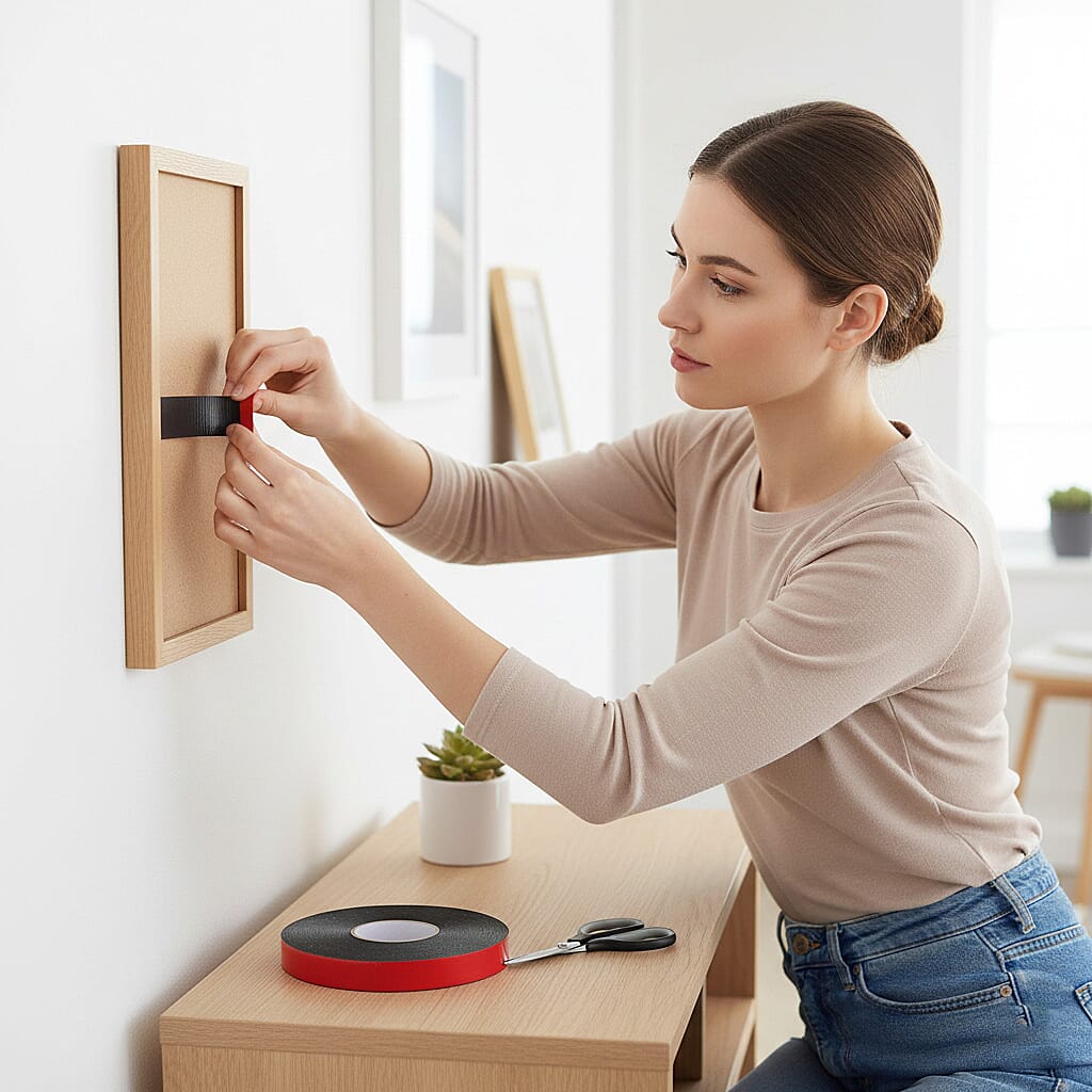 DOD- Gauder Double-Sided Acrylic Mounting Tape (10m x Pack of 2) - Red